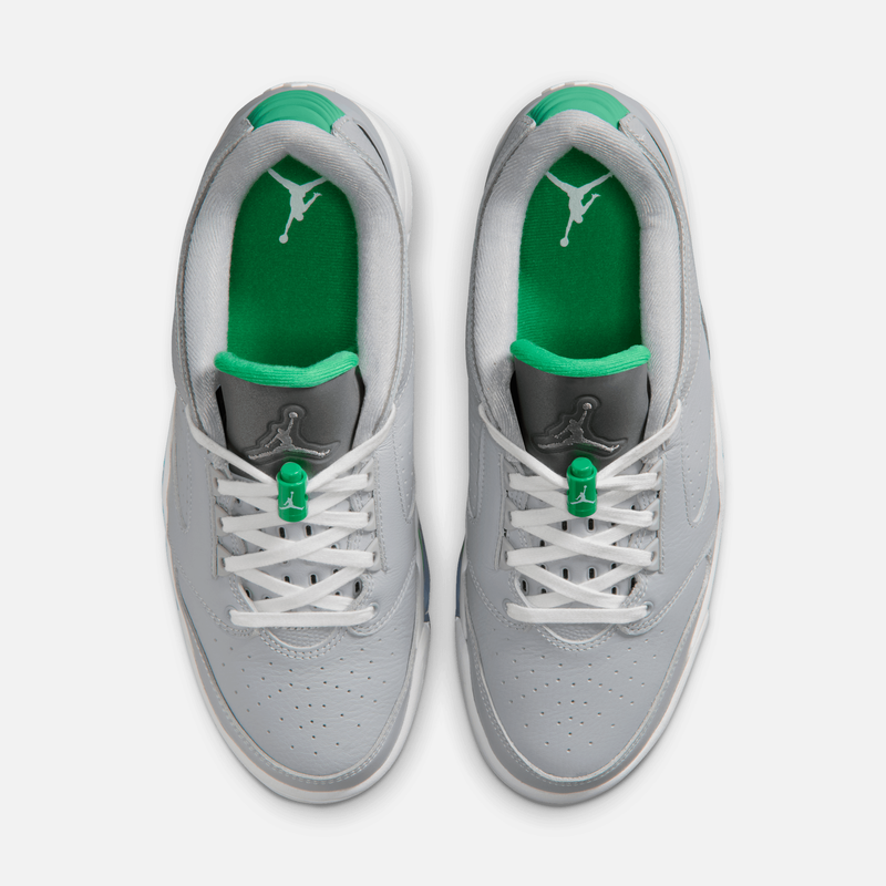 Air Jordan Sixty Plus Low - Cinza / Verde / Branco