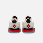 Air Jordan Sixty Plus Low - Branco-creme / Preto / Prateado refletivo / Vermelho