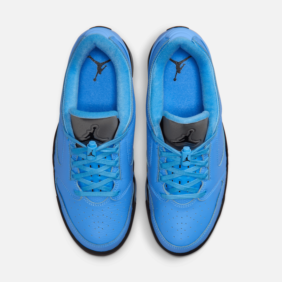 Air Jordan Sixty Plus Low - Azul-universitário / Azul-escuro / Branco