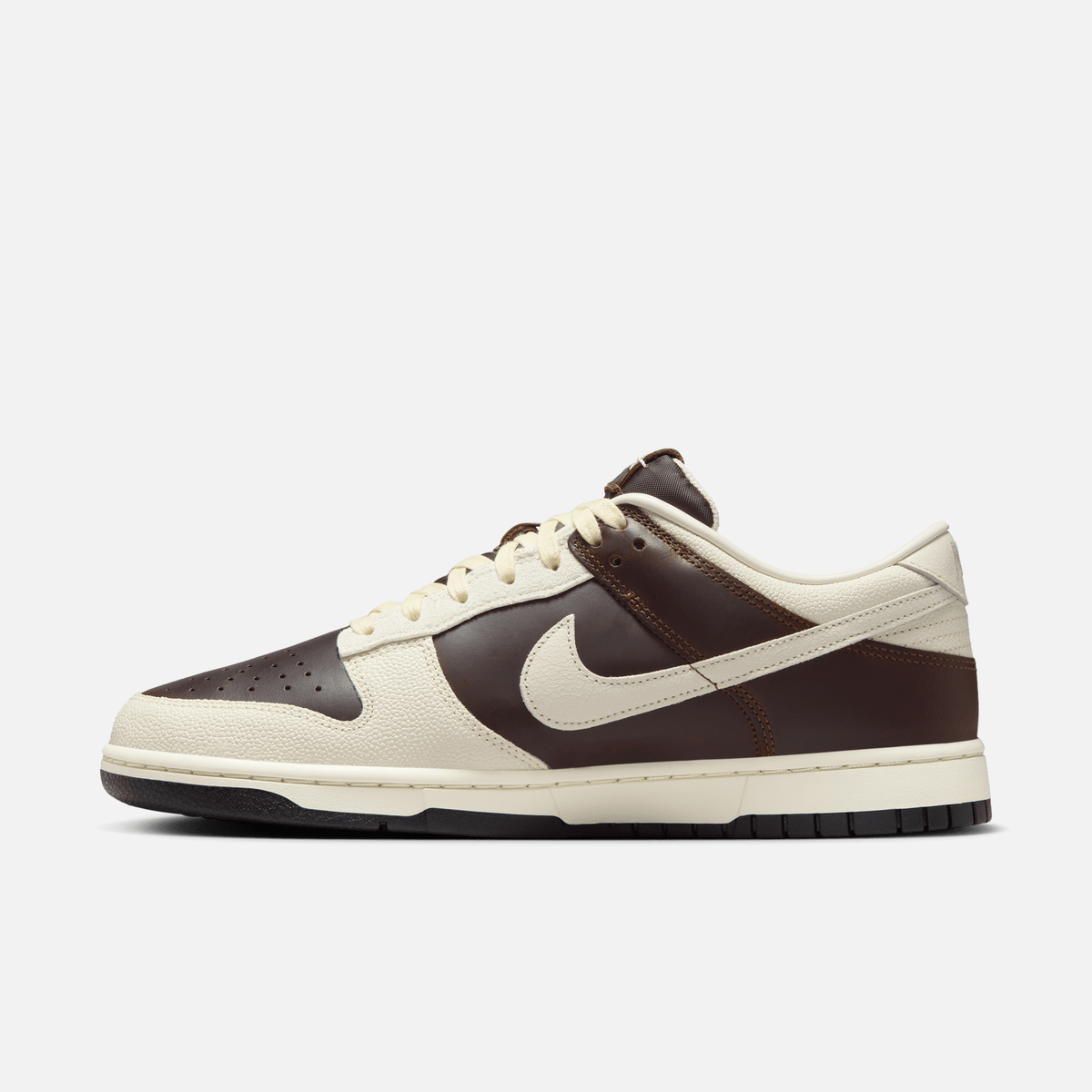 Nike Dunk Low Fauna - Marrom / Branco-pérola suave / Preto