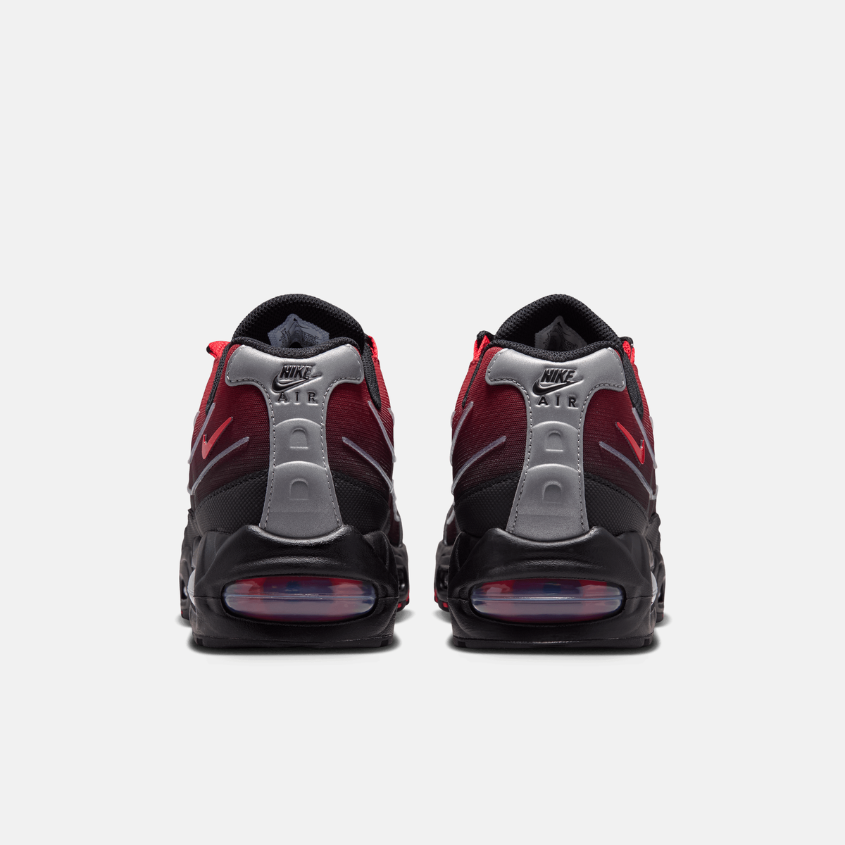 Nike Air Max 95 Tech - Preto / Vermelho / Prateado metálico