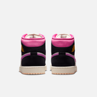 Air Jordan 1 Mid SE World - Preto / Branco-creme / Rosa-vivo / Dourado