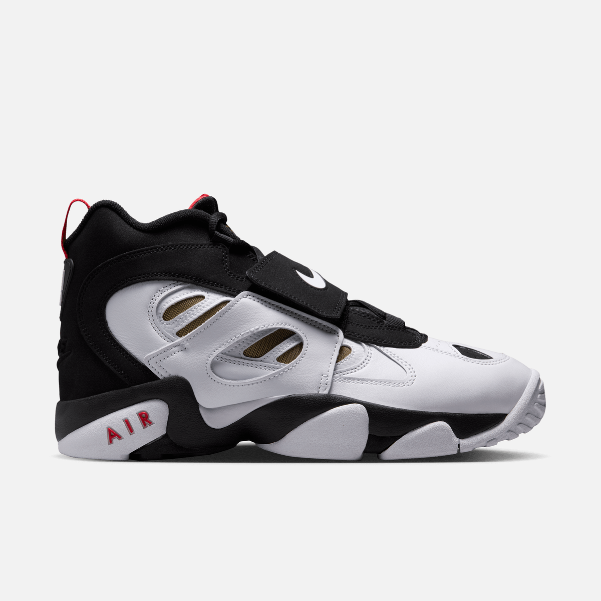 Nike Air Diamond Turf 2 49ers - Preto / Vermelho / Dourado metálico / Branco