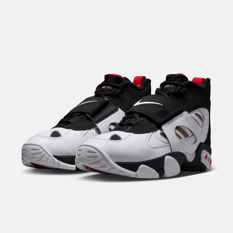 Nike Air Diamond Turf 2 49ers - Preto / Vermelho / Dourado metálico / Branco