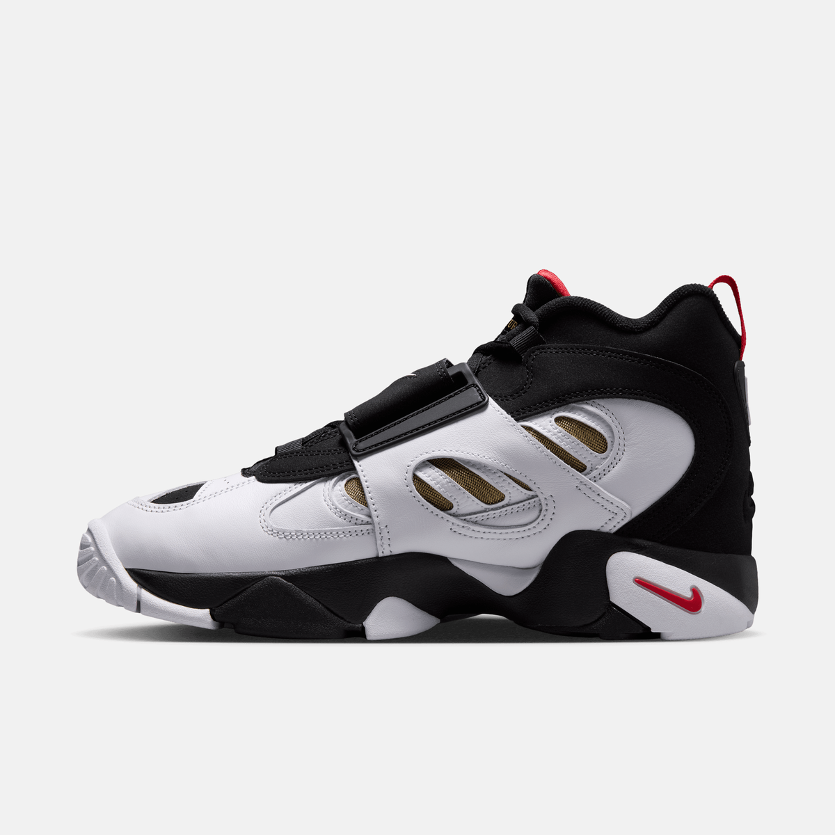 Nike Air Diamond Turf 2 49ers - Preto / Vermelho / Dourado metálico / Branco