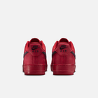 Nike Air Force 1 Low Woven - Vermelho / Prateado metálico
