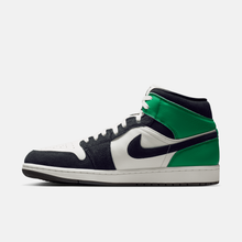 Air Jordan 1 Mid SE - Branco / Verde / Dourado / Preto