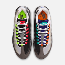 Nike Air Max 95 Greedy - Preto / Verde-neon / Cinza claro / Cinza / Neon / Laranja intenso / Vermelho / Turquesa intenso