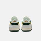 Nike Dunk Low - Branco-creme / Verde-abeto / Vermelho / Dourado