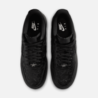 Nike Air Force 1 Low - Preto / Prateado metálico