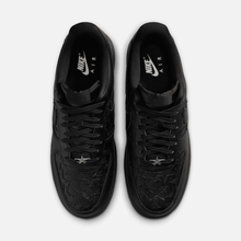 Nike Air Force 1 Low - Preto / Prateado metálico