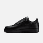 Nike Air Force 1 Low - Preto / Prateado metálico