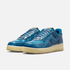 Nike Air Force 1 Low Patent Denim - Azul / Bege-natural / Caramelo