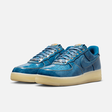 Nike Air Force 1 Low Patent Denim - Azul / Bege-natural / Caramelo