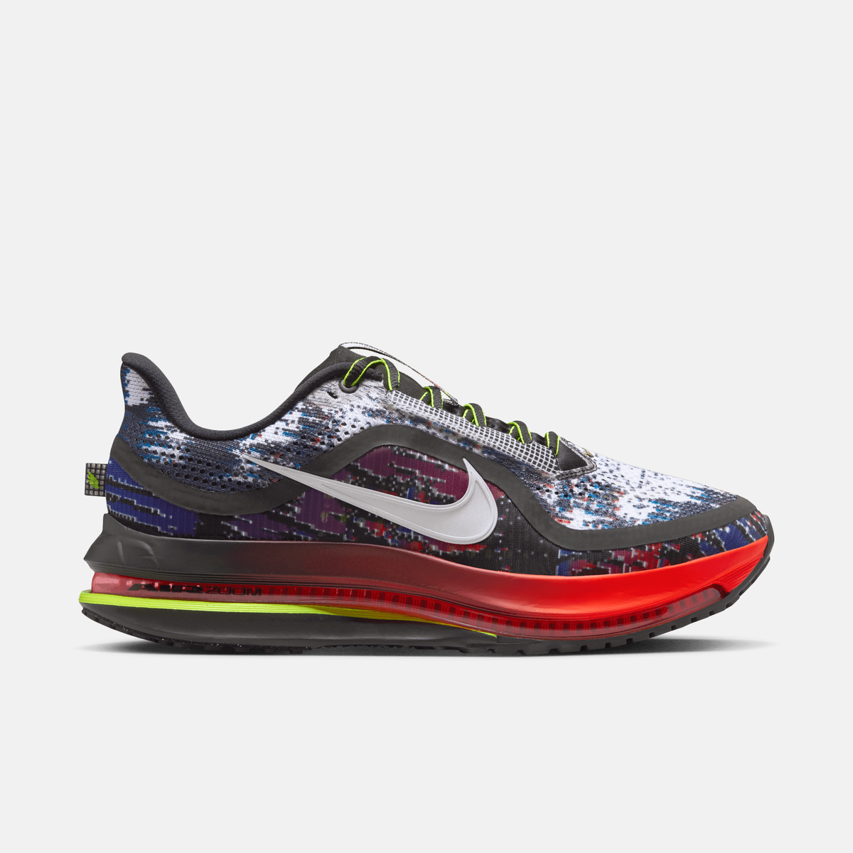 Nike Pegasus Premium Multi Pixel - Multicolorido / Verde-neon / Dourado metálico / Prateado metálico