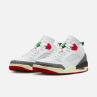 Air Jordan Spizike Low Do The Right Thing - Verde-oliva médio / Preto / Marrom / Vermelho