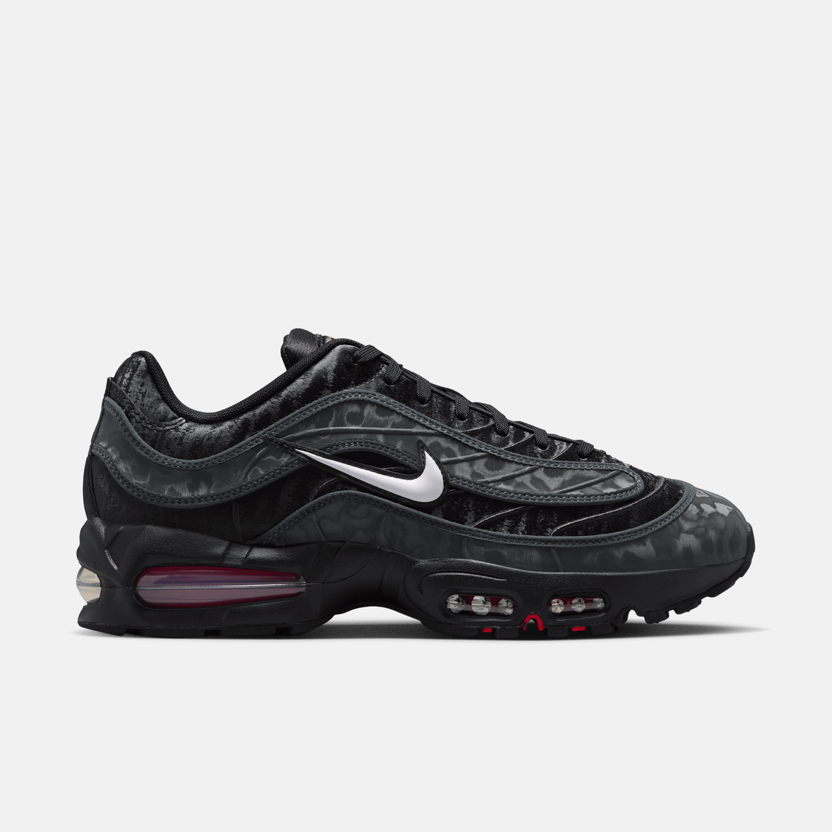 Nike Air Max Joga Bonito - Preto / Vermelho / Cinza escuro / Branco