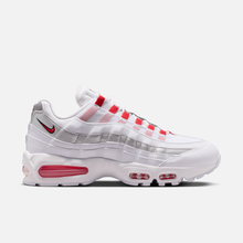 Nike Air Max 95 Big Bubble England - Branco / Prateado metálico / Azul-escuro / Vermelho