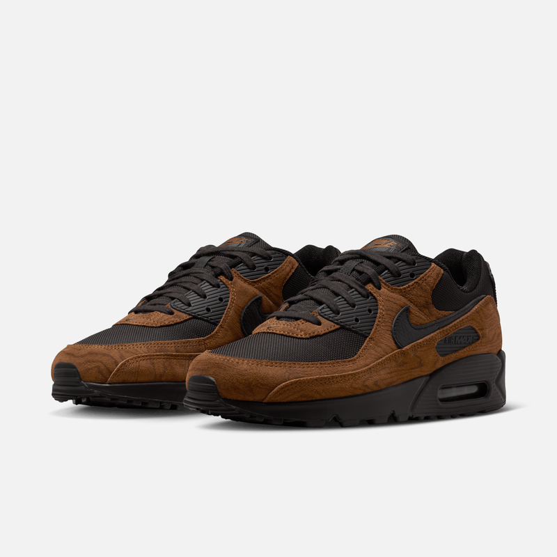 Nike Air Max 90 Woodgrain - Marrom-claro / Marrom / Preto