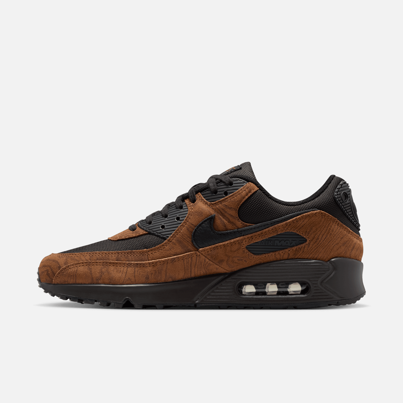 Nike Air Max 90 Woodgrain - Marrom-claro / Marrom / Preto