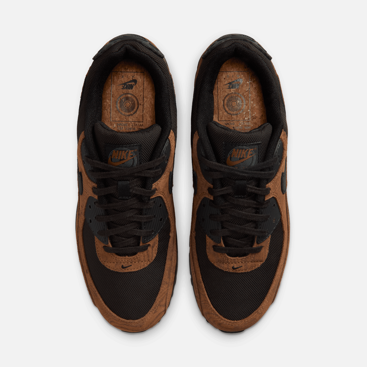 Nike Air Max 90 Woodgrain - Marrom-claro / Marrom / Preto