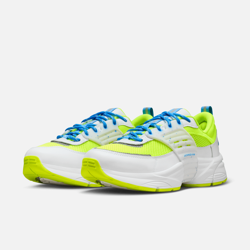 Air Jordan Trunner O/S - Verde-neon / Azul-universitário / Branco
