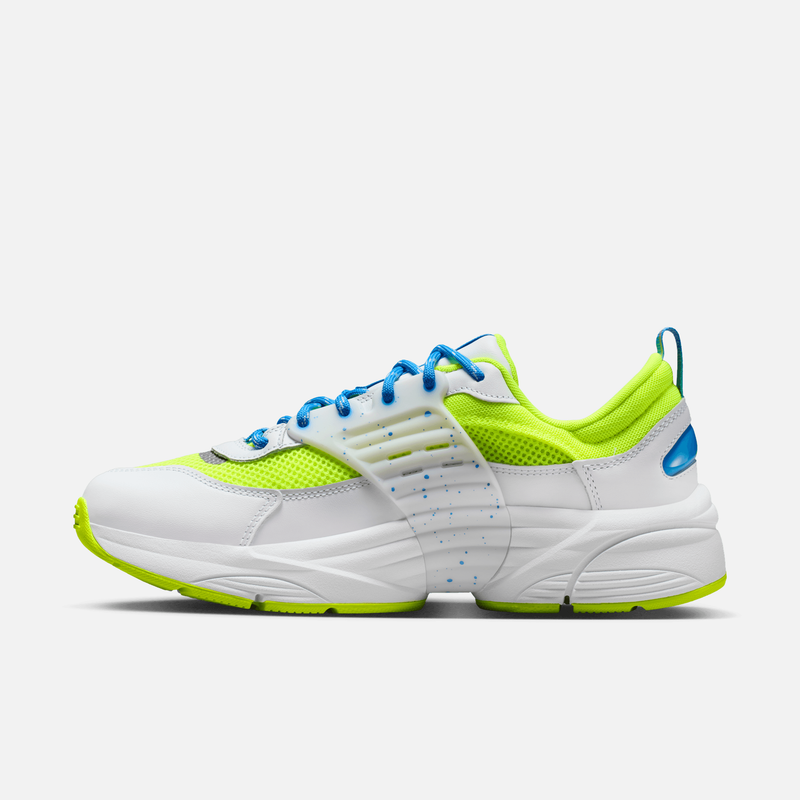 Air Jordan Trunner O/S - Verde-neon / Azul-universitário / Branco