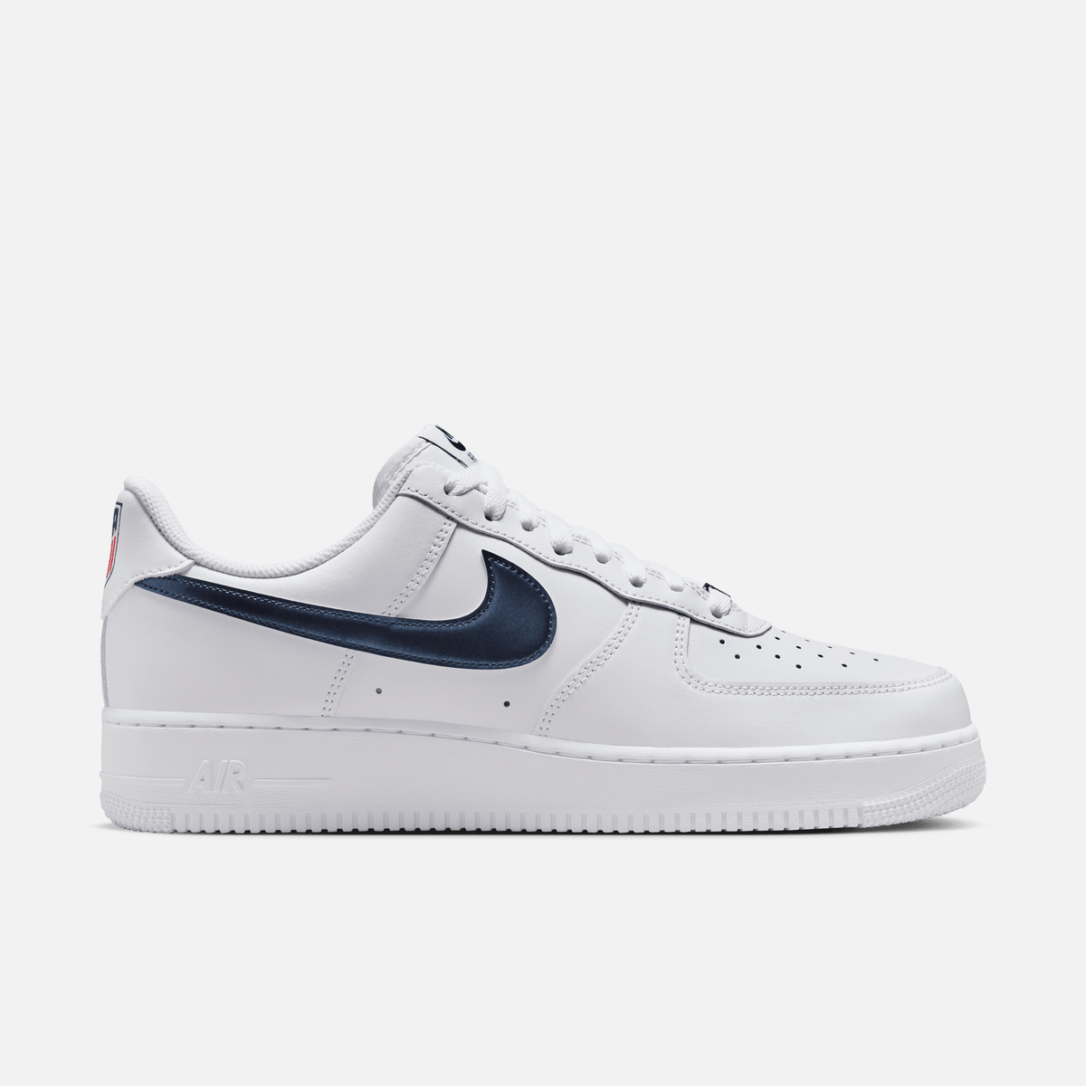 Nike Air Force 1 Low - Branco / Vermelho / Azul-marinho