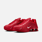 Nike Shox R4 - Vermelho / Prateado metálico