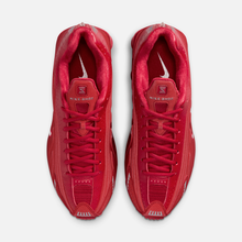 Nike Shox R4 - Vermelho / Prateado metálico