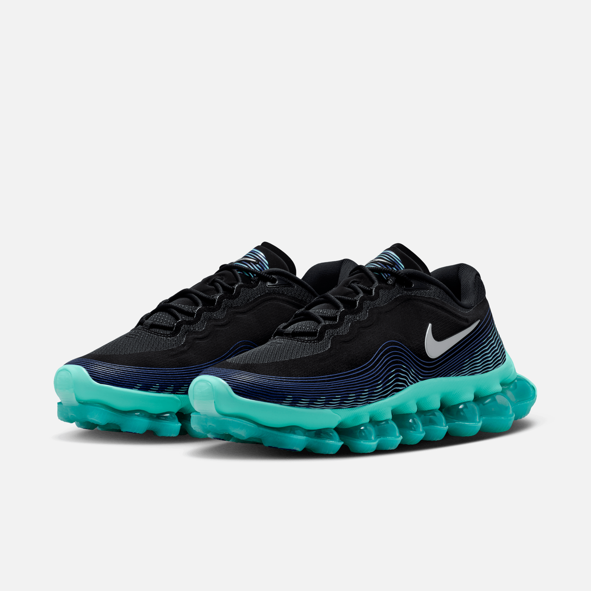 Nike Air Liquid Max - Preto / Azul / Verde / Cromado
