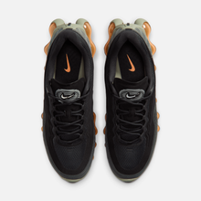 Nike Air Liquid Max - Preto / Verde-militar claro / Cinza-platinado / Prateado metálico / Laranja