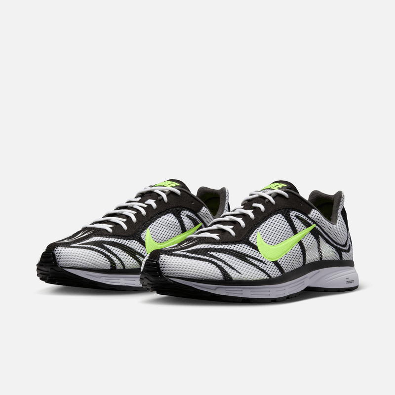 Nike Zoom Streak 3 - Branco / Verde-neon / Cinza-estanho / Preto
