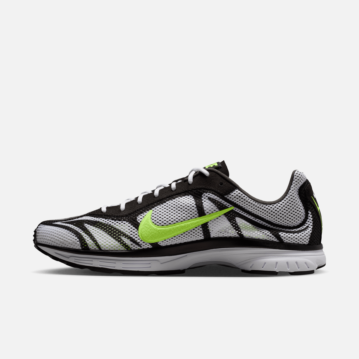 Nike Zoom Streak 3 - Branco / Verde-neon / Cinza-estanho / Preto