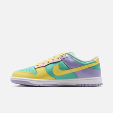 Nike Dunk Low Easter (2026) - Verde-esmeralda / Amarelo / Lilás-hortênsia / Branco / Rosa