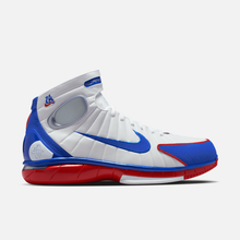 Nike Air Zoom Huarache 2K4 All Star - Branco / Azul-royal / Vermelho / Prateado metálico
