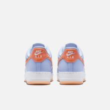 Nike Air Force 1 Low - Azul / Branco / Laranja / Prateado metálico