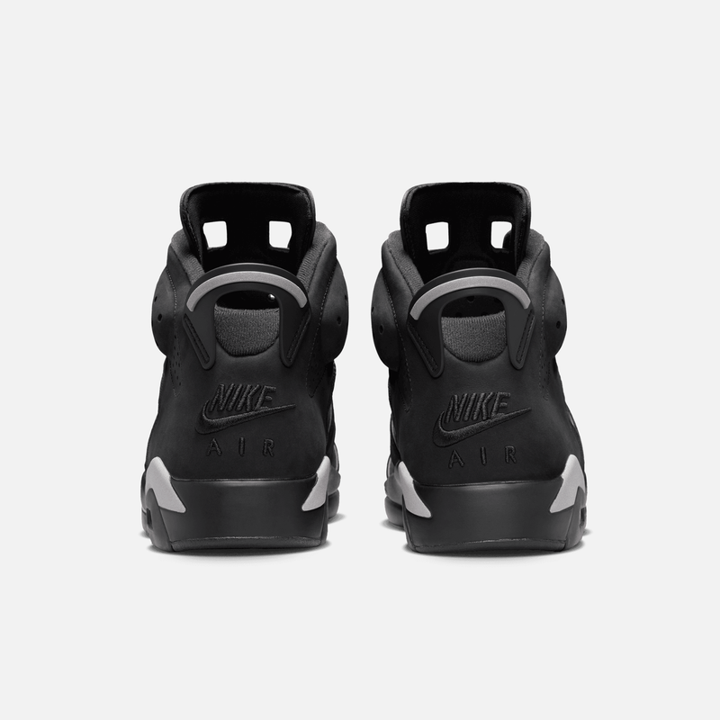 Air Jordan 6 Retro Cap and Gown - Preto / Cinza metálico / Prateado refletivo