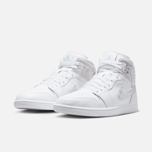 Air Jordan 1 Mid SE Distressed - Branco / Prateado