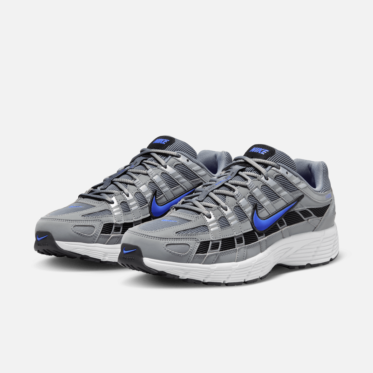 Nike P-6000 - Cinza / Cinza claro / Cinza-platinado claro / Azul