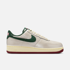 Nike Air Force 1 Low Mexico World Cup - Branco-acinzentado / Alabastro / Vermelho / Verde-abeto