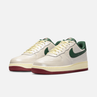 Nike Air Force 1 Low Mexico World Cup - Branco-acinzentado / Alabastro / Vermelho / Verde-abeto