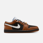 Air Jordan 1 Low SE - Preto / Marrom-claro / Branco-creme