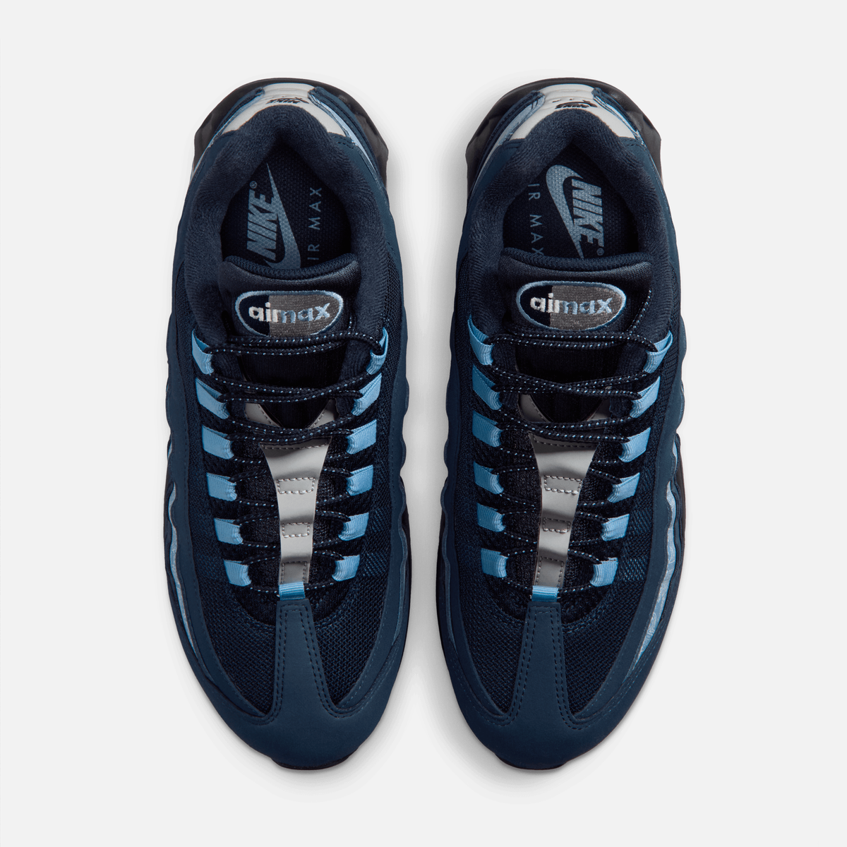 Nike Air Max 95 Big Bubble SE - Multicolorido / Azul-escuro / Azul / Branco / Preto