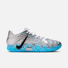 Nike Ja 3 Jurassic Park - Prateado metálico / Branco / Azul / Preto