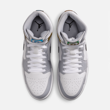 Air Jordan 1 Mid SE Multicolorido - Multicolorido / Branco / Cinza / Preto