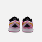 Air Jordan 1 Low SE - Preto / Branco-creme / Rosa-vivo / Dourado