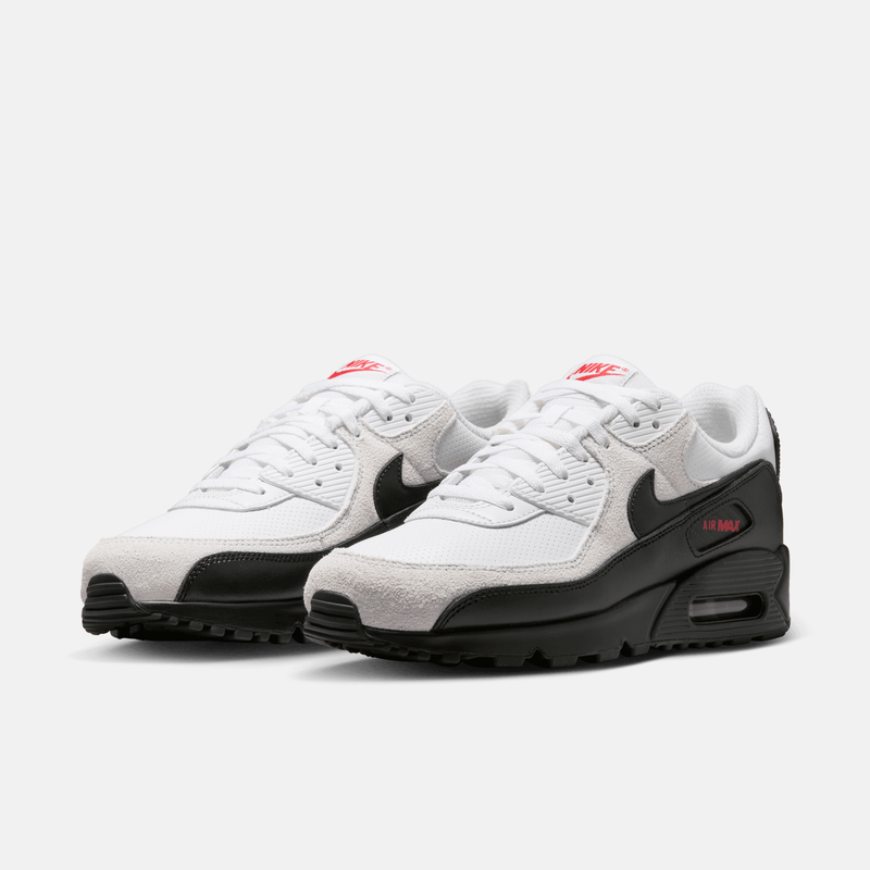 Nike Air Max 90 Racing - Branco / Preto / Vermelho