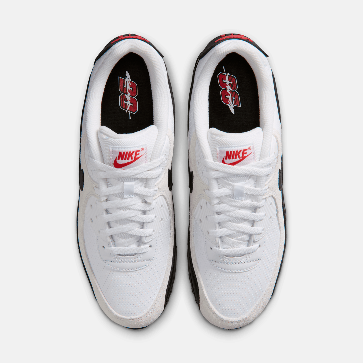 Nike Air Max 90 Racing - Branco / Preto / Vermelho