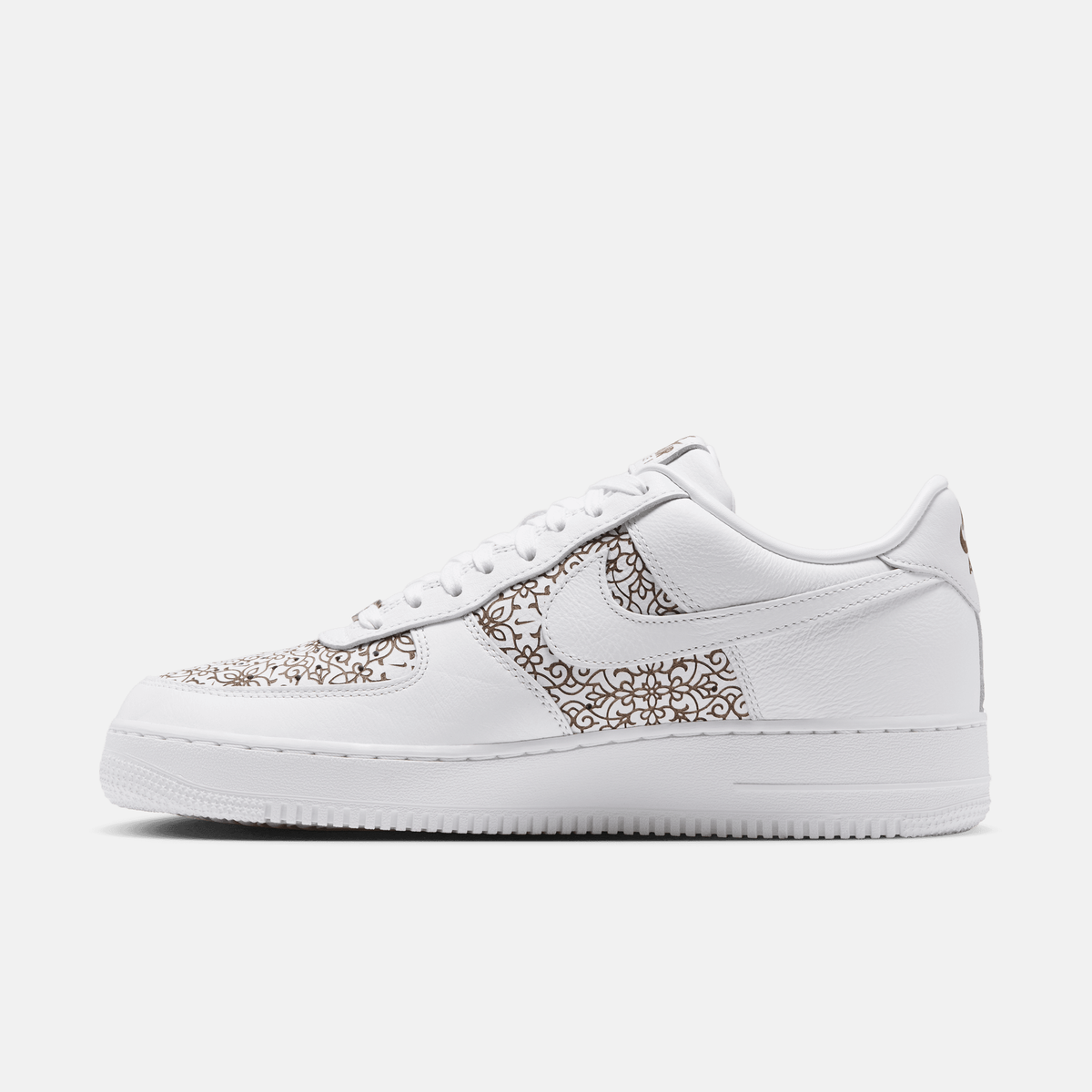 Nike Air Force 1 Low Family Reunion Morocco - Branco / Laranja / Vermelho / Marrom-claro